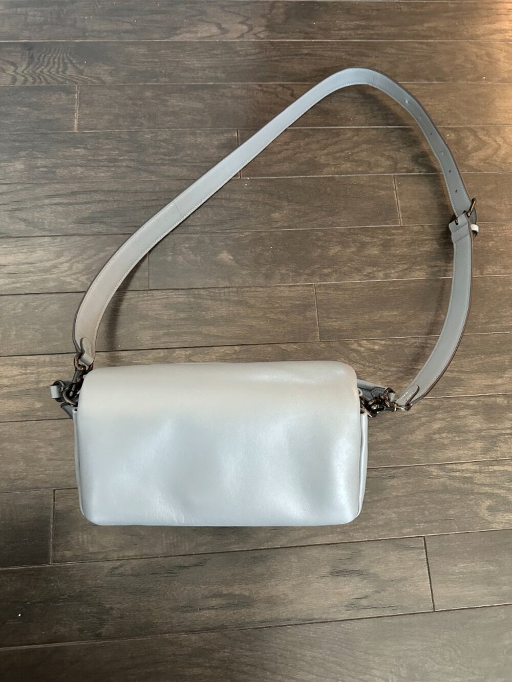 Coach Light Grey Pillow Tabby Shoulder Bag/Purse Style #L2081-C0772 - Picture 12 of 13